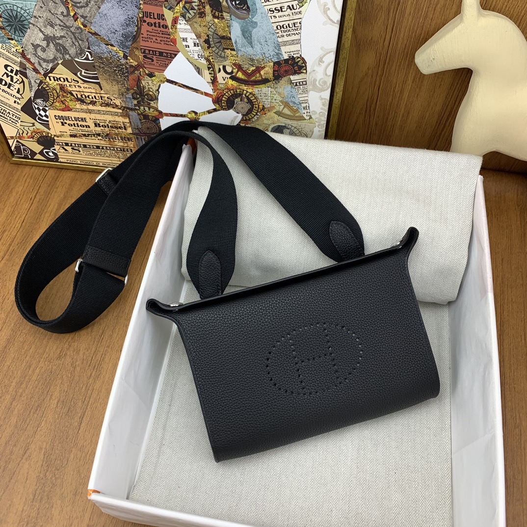 에르메스 비드포쉬 백 토고 누아